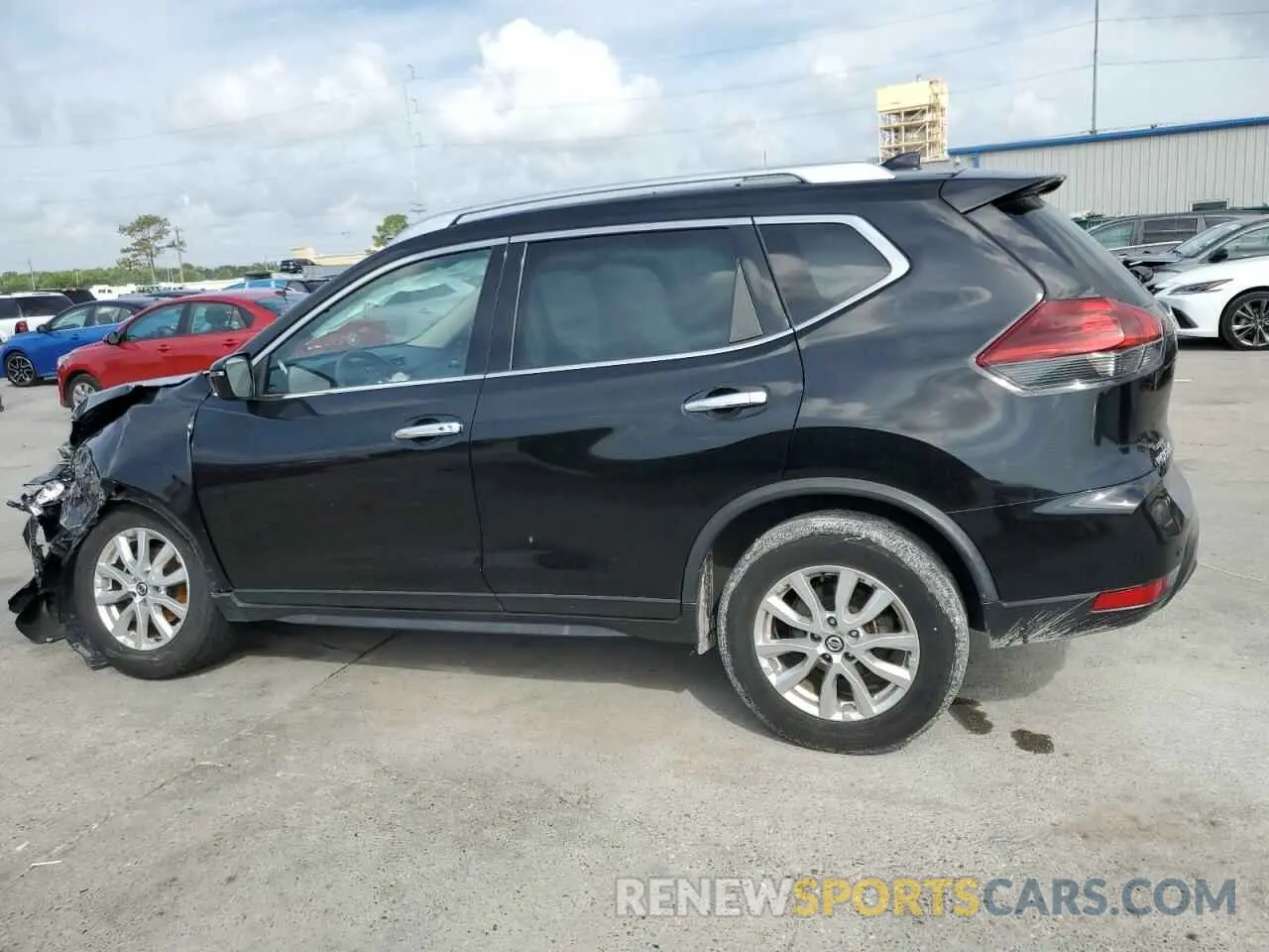 2 Photograph of a damaged car JN8AT2MV5LW142346 NISSAN ROGUE 2020
