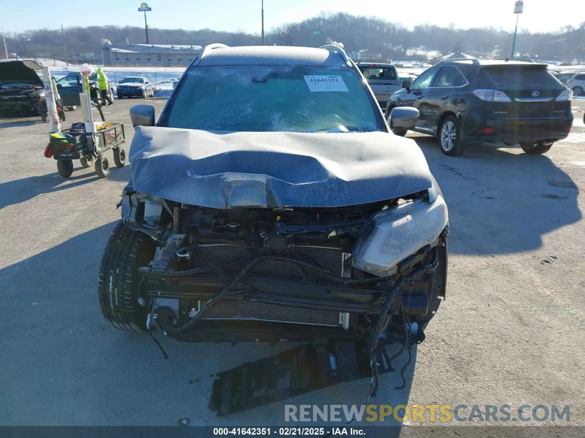 12 Photograph of a damaged car JN8AT2MV5LW144436 NISSAN ROGUE 2020