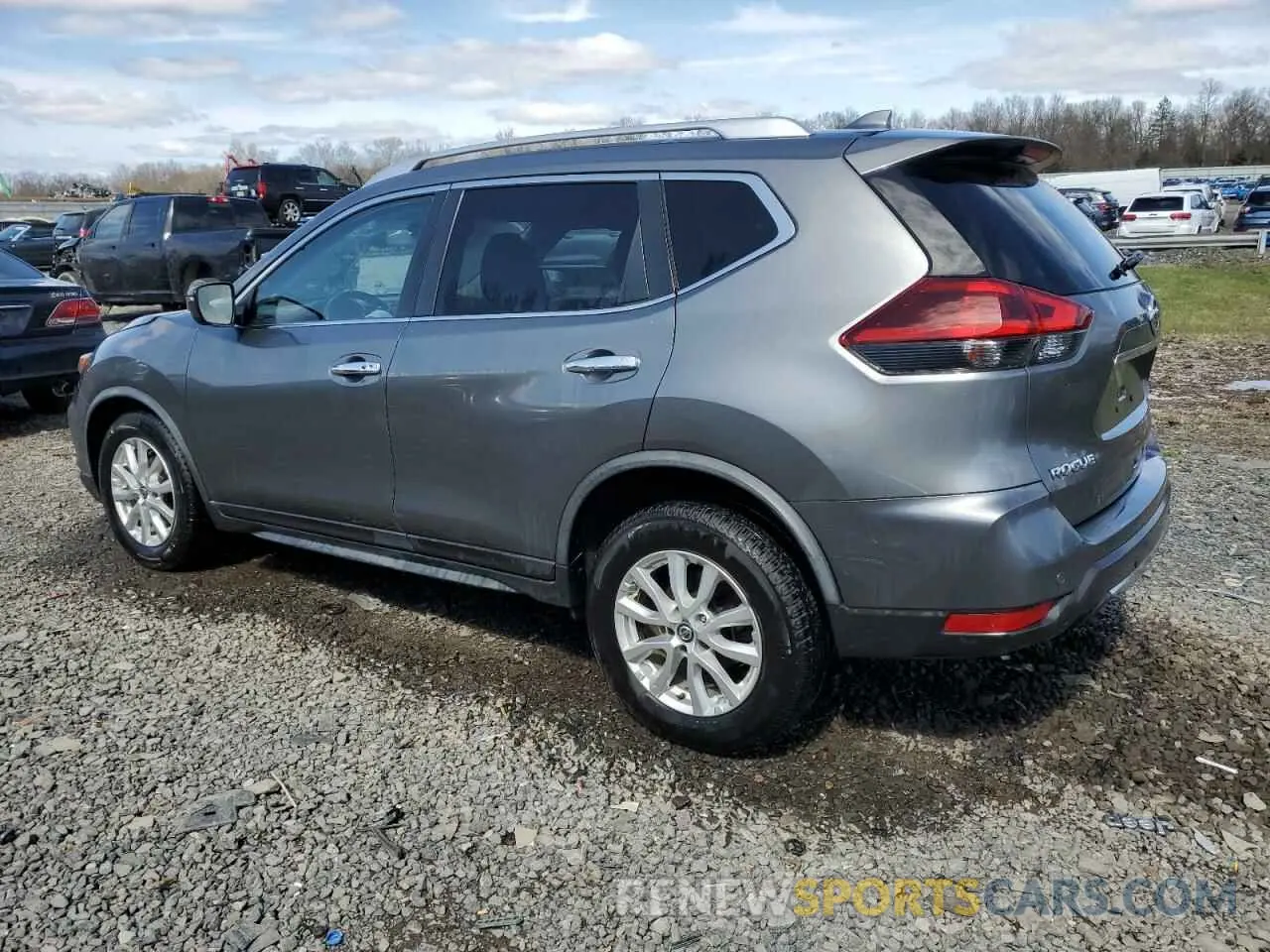 2 Photograph of a damaged car JN8AT2MV6LW107802 NISSAN ROGUE 2020
