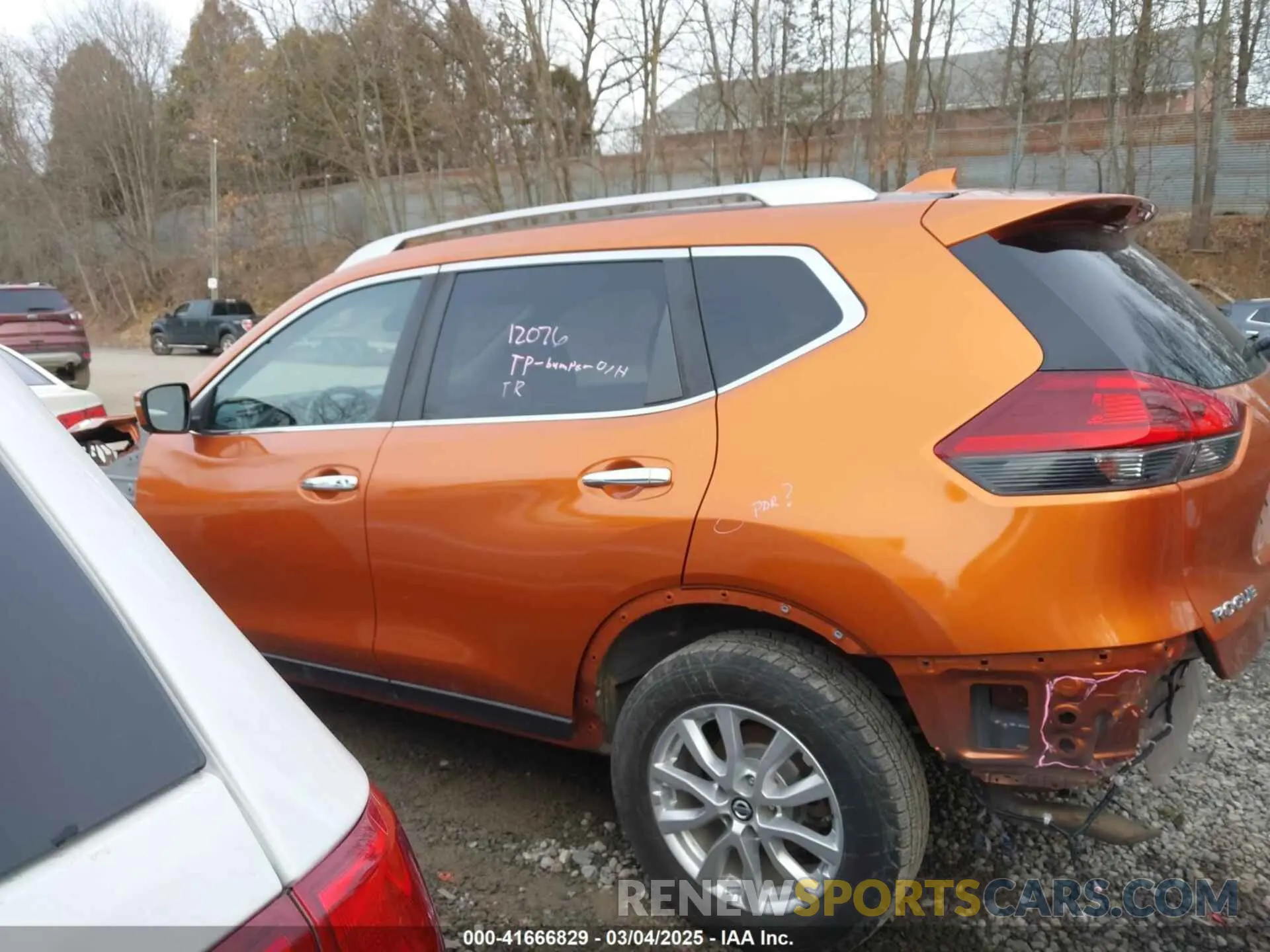 15 Photograph of a damaged car JN8AT2MV6LW108061 NISSAN ROGUE 2020