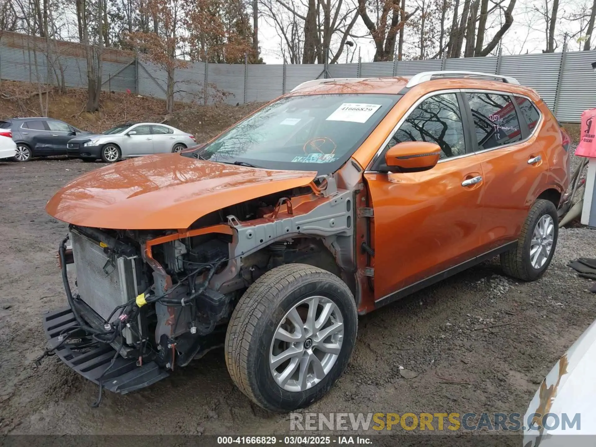 2 Photograph of a damaged car JN8AT2MV6LW108061 NISSAN ROGUE 2020