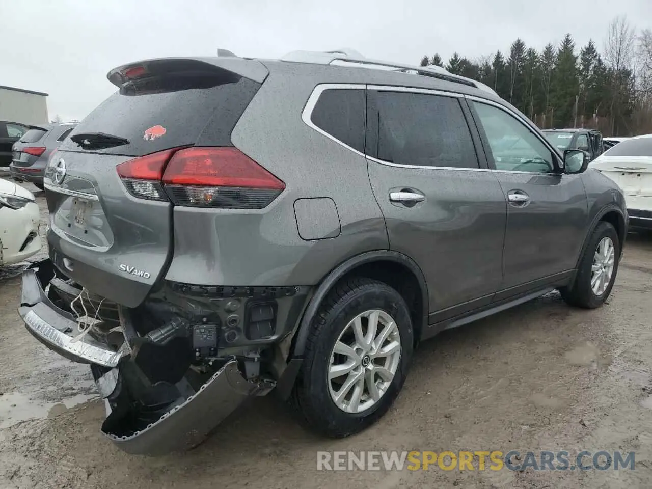 3 Photograph of a damaged car JN8AT2MV6LW111722 NISSAN ROGUE 2020