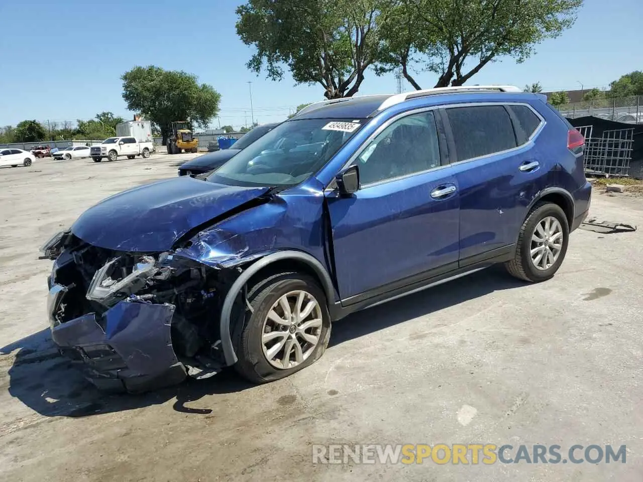 1 Photograph of a damaged car JN8AT2MV6LW119531 NISSAN ROGUE 2020