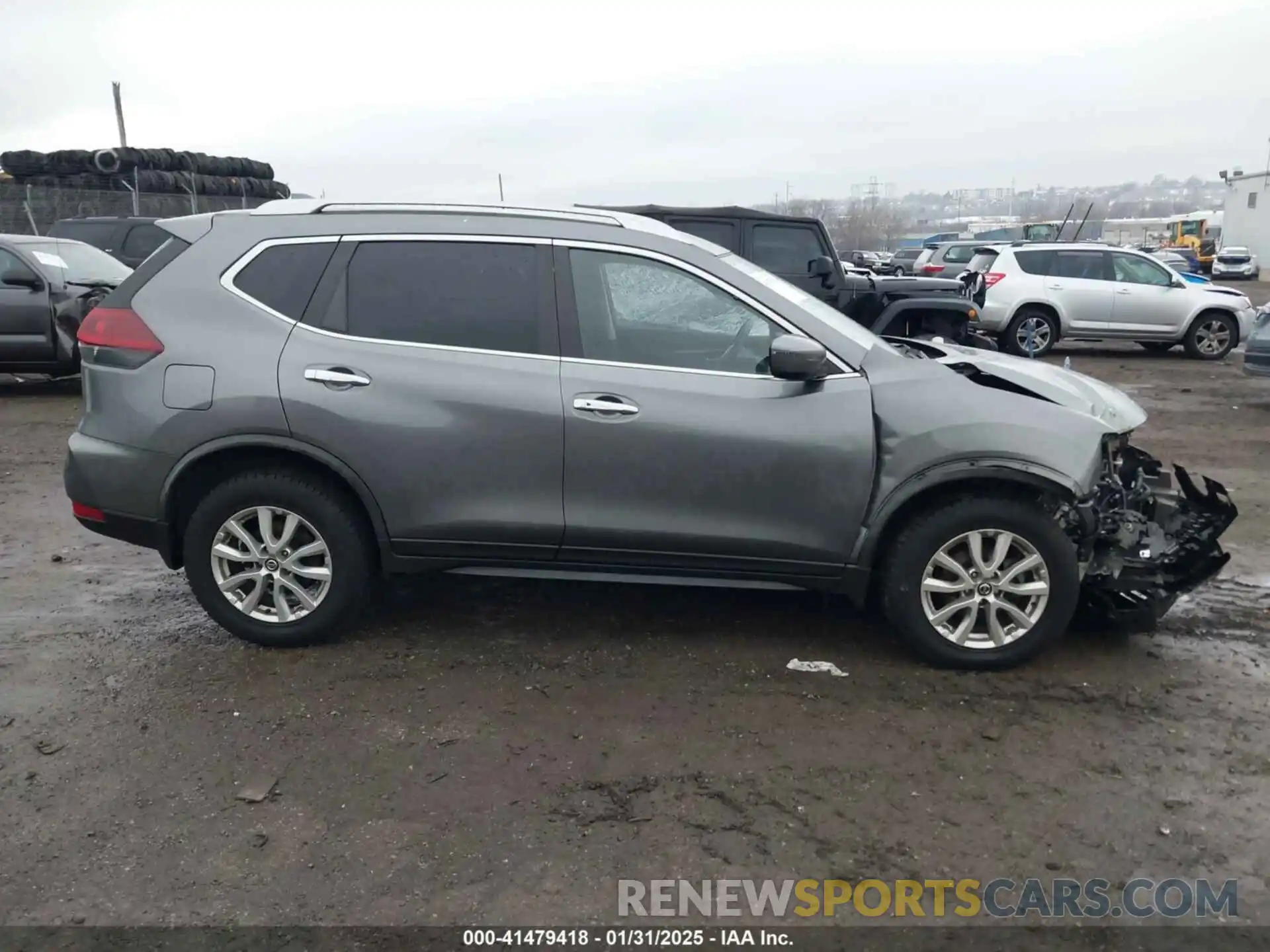 13 Photograph of a damaged car JN8AT2MV6LW121795 NISSAN ROGUE 2020