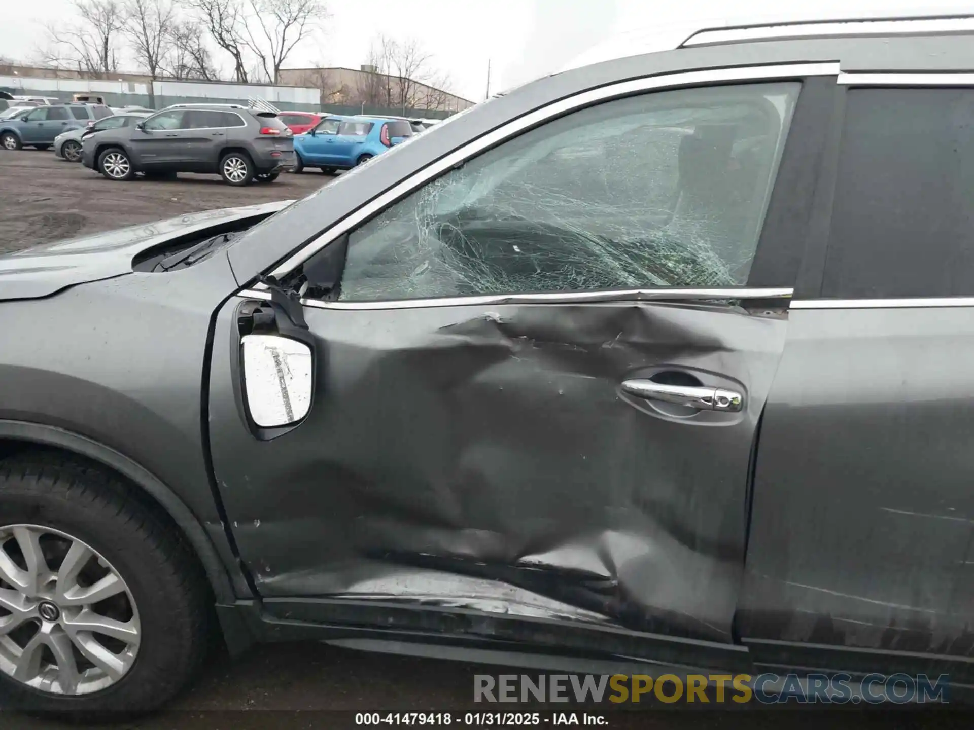 6 Photograph of a damaged car JN8AT2MV6LW121795 NISSAN ROGUE 2020