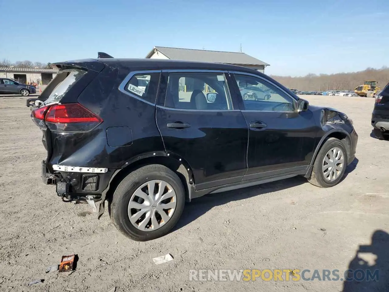 3 Photograph of a damaged car JN8AT2MV6LW133669 NISSAN ROGUE 2020
