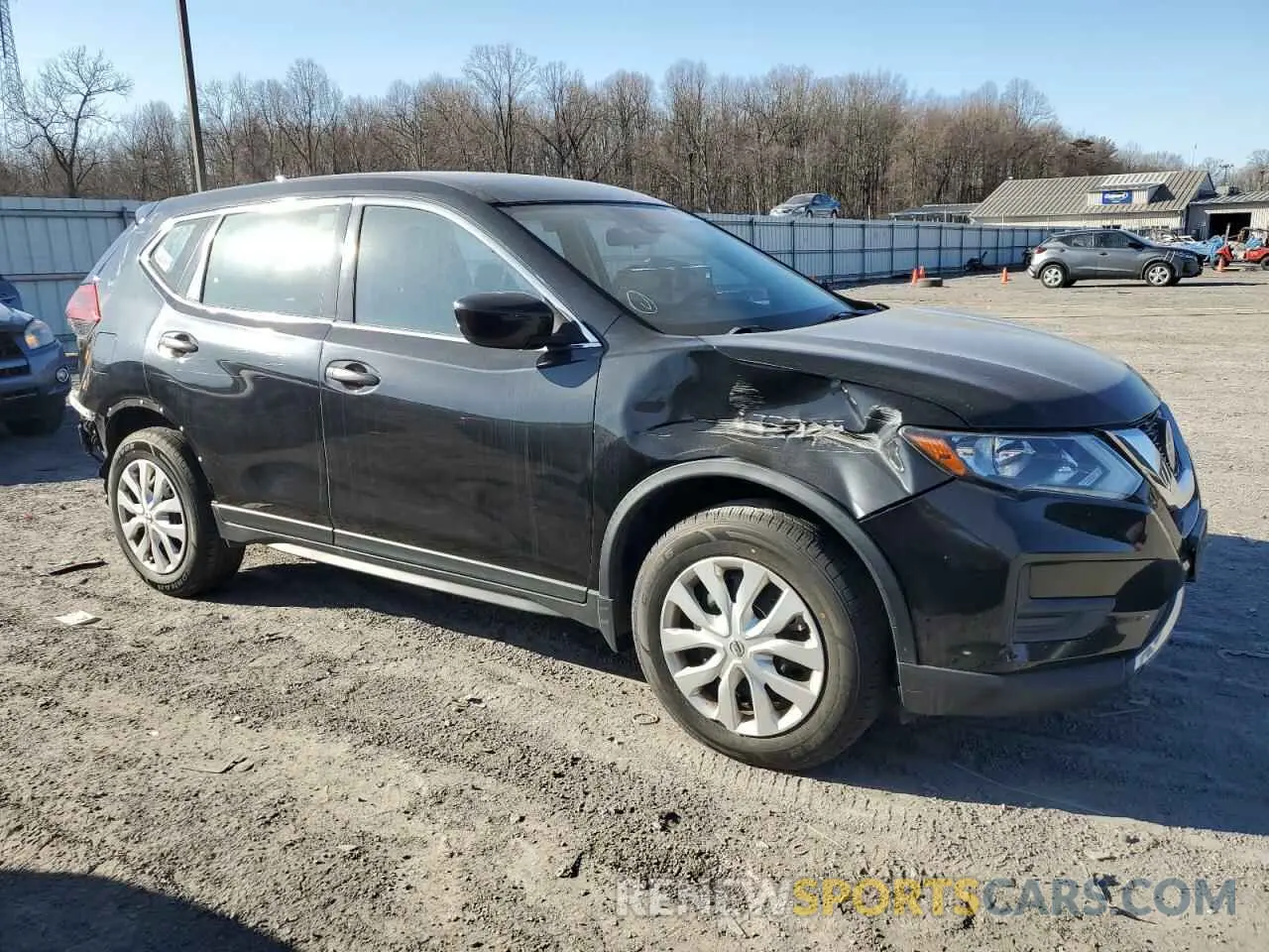 4 Photograph of a damaged car JN8AT2MV6LW133669 NISSAN ROGUE 2020