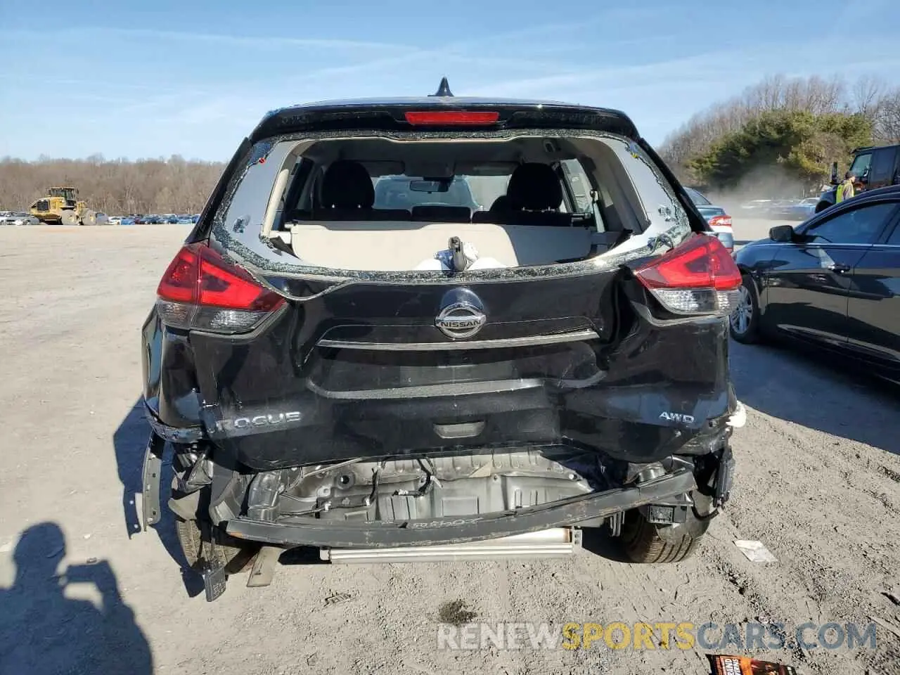 6 Photograph of a damaged car JN8AT2MV6LW133669 NISSAN ROGUE 2020