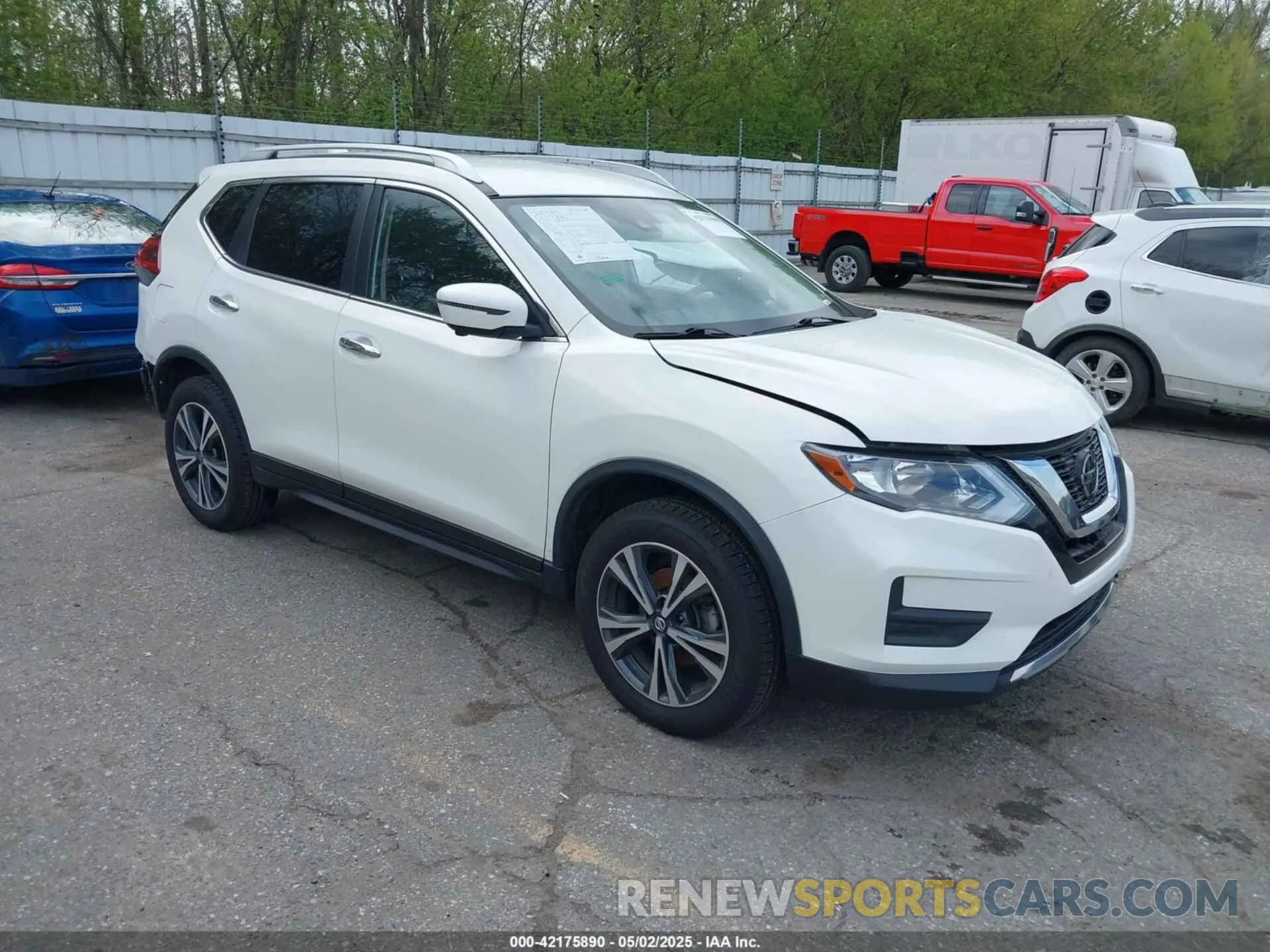 1 Photograph of a damaged car JN8AT2MV6LW138404 NISSAN ROGUE 2020