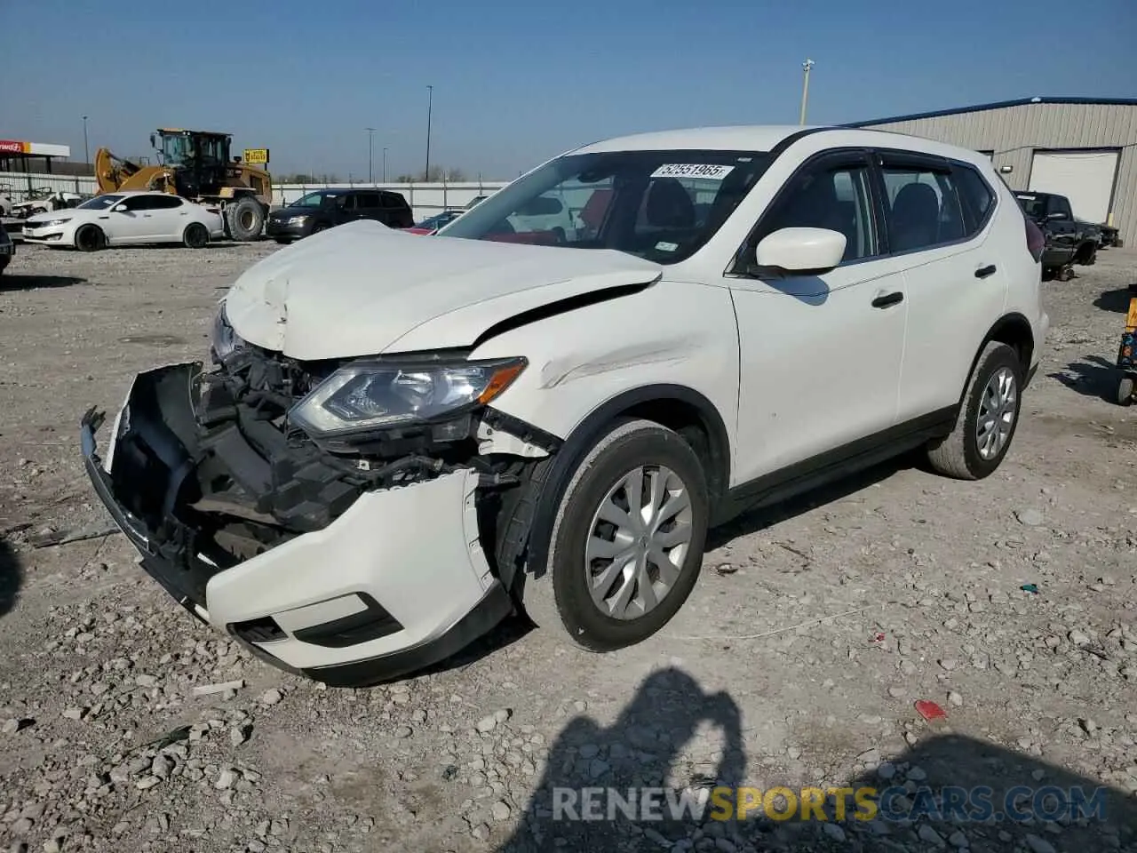 1 Photograph of a damaged car JN8AT2MV6LW143005 NISSAN ROGUE 2020