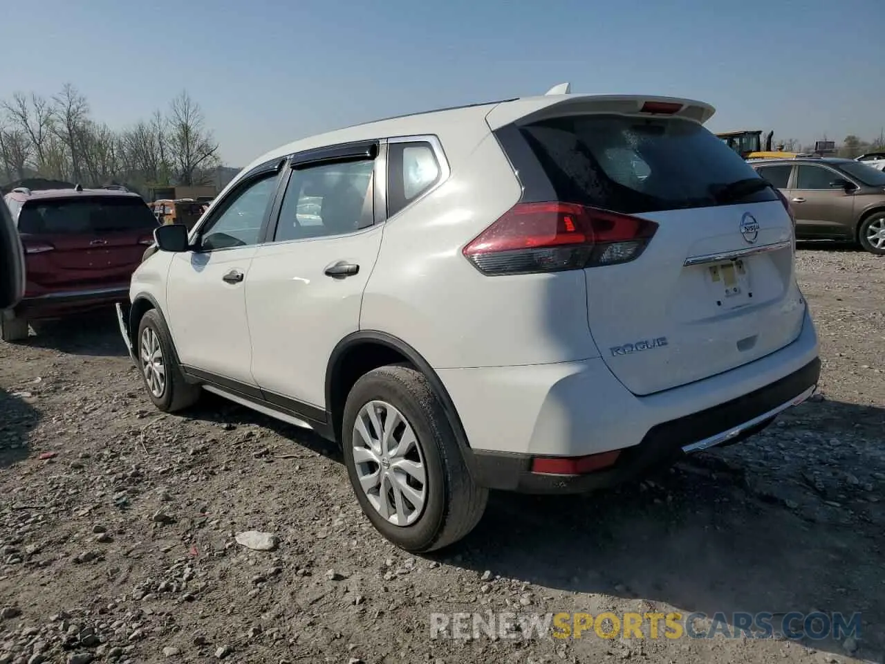 2 Photograph of a damaged car JN8AT2MV6LW143005 NISSAN ROGUE 2020
