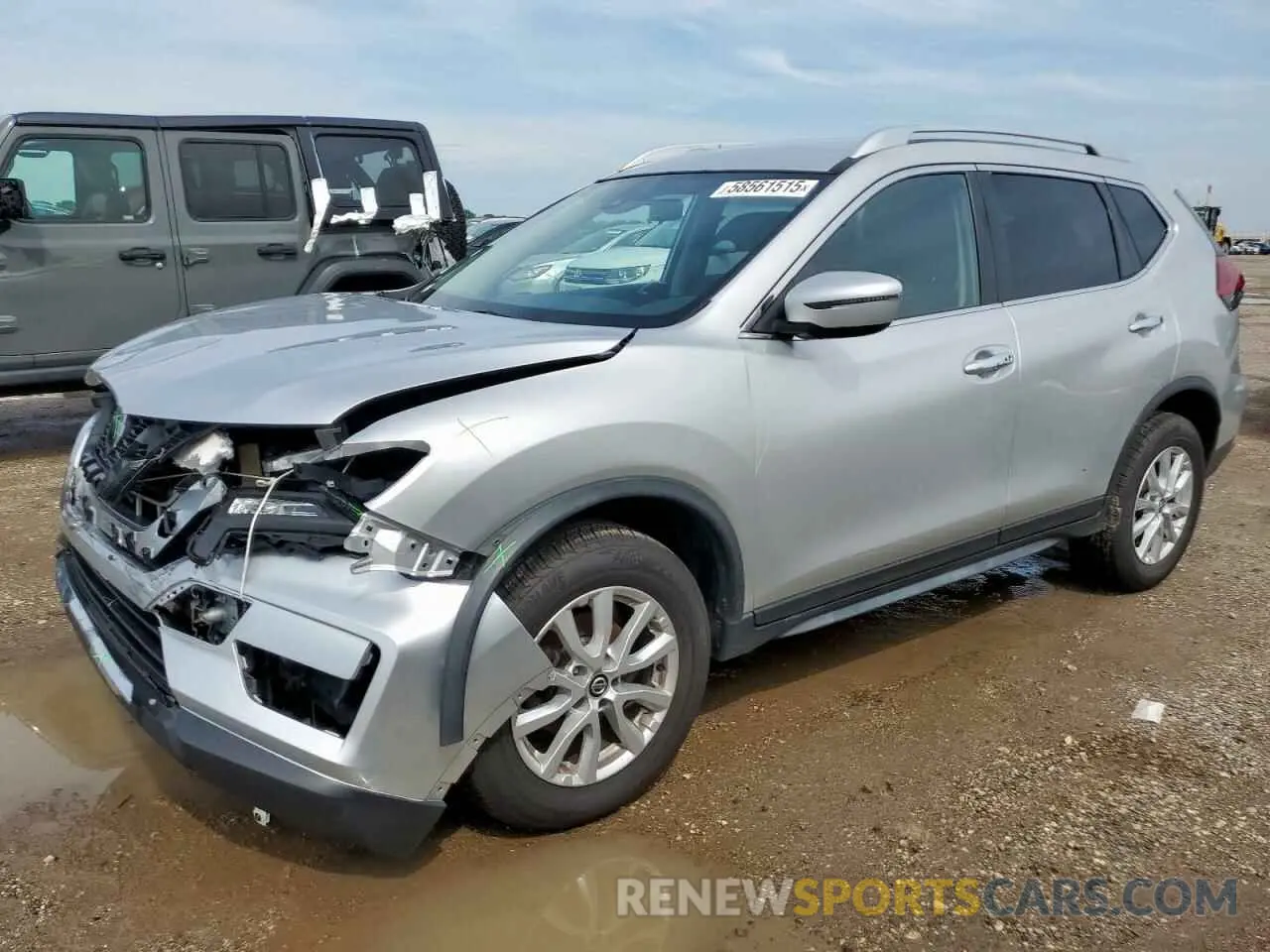 1 Photograph of a damaged car JN8AT2MV7LW108585 NISSAN ROGUE 2020