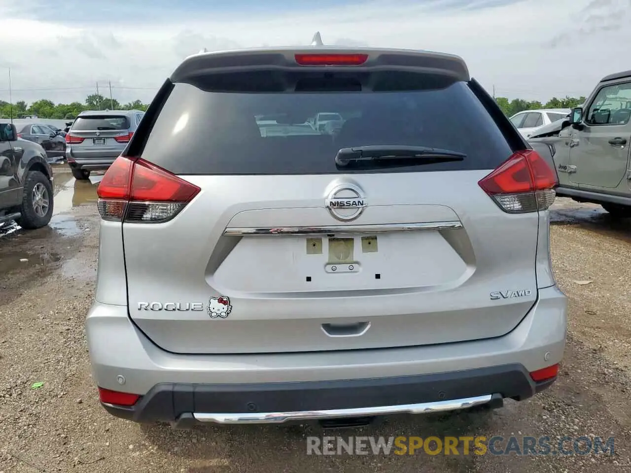 6 Photograph of a damaged car JN8AT2MV7LW108585 NISSAN ROGUE 2020