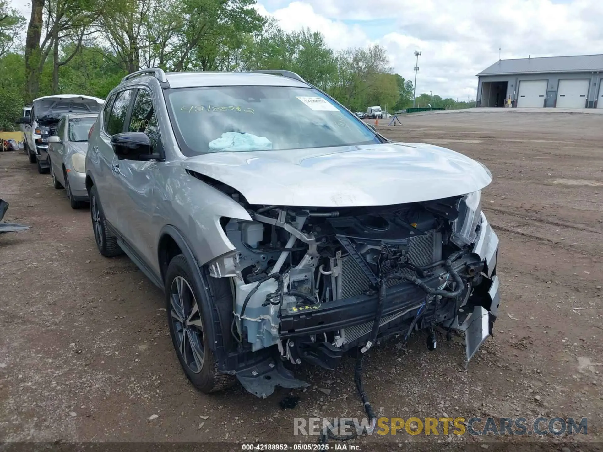 1 Photograph of a damaged car JN8AT2MV7LW134197 NISSAN ROGUE 2020