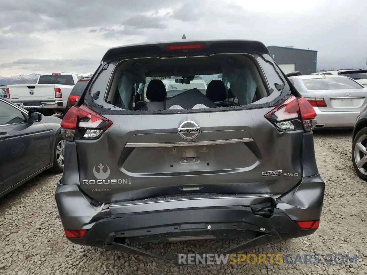 6 Photograph of a damaged car JN8AT2MV7LW135429 NISSAN ROGUE 2020