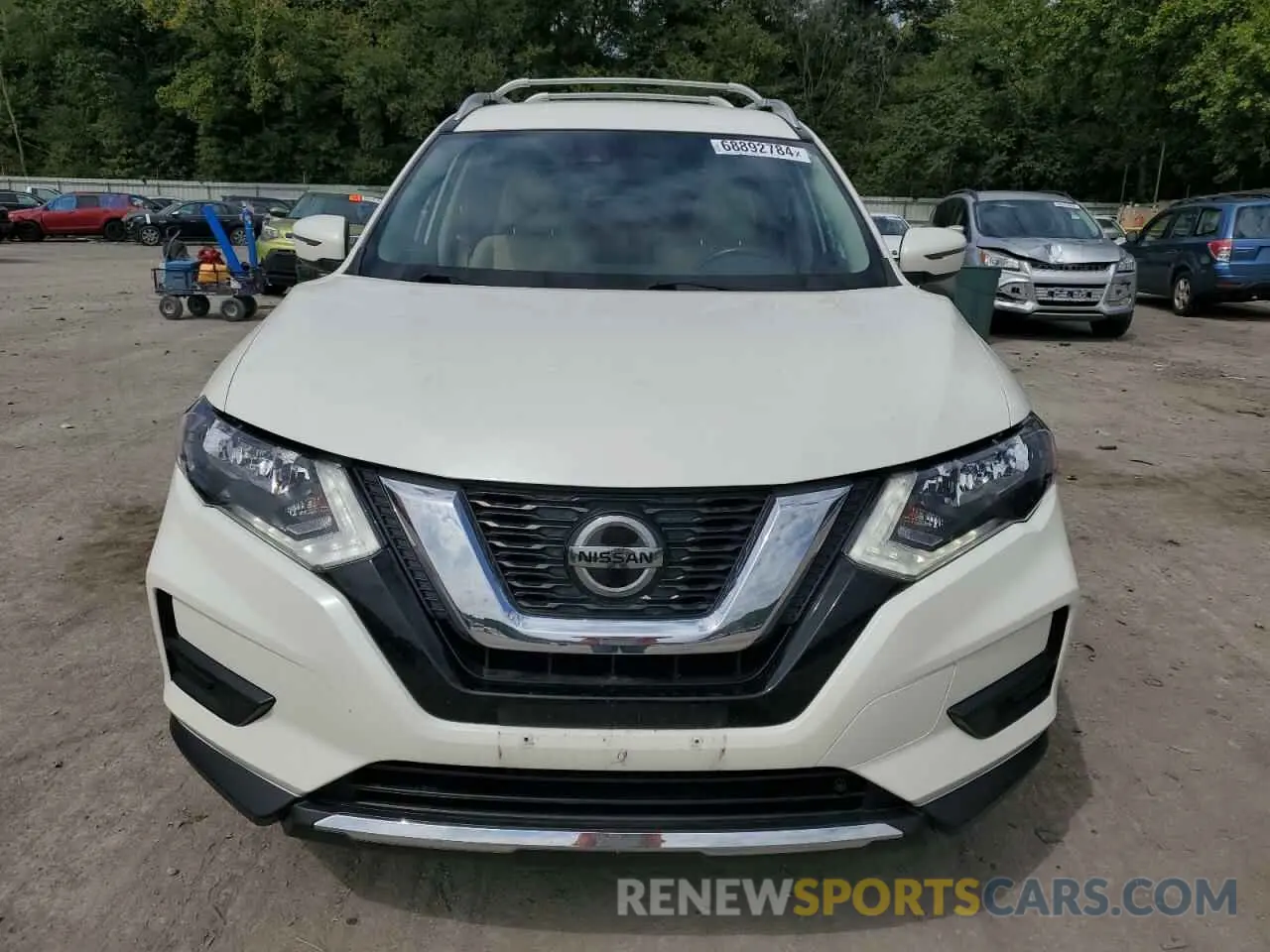 5 Photograph of a damaged car JN8AT2MV7LW136967 NISSAN ROGUE 2020