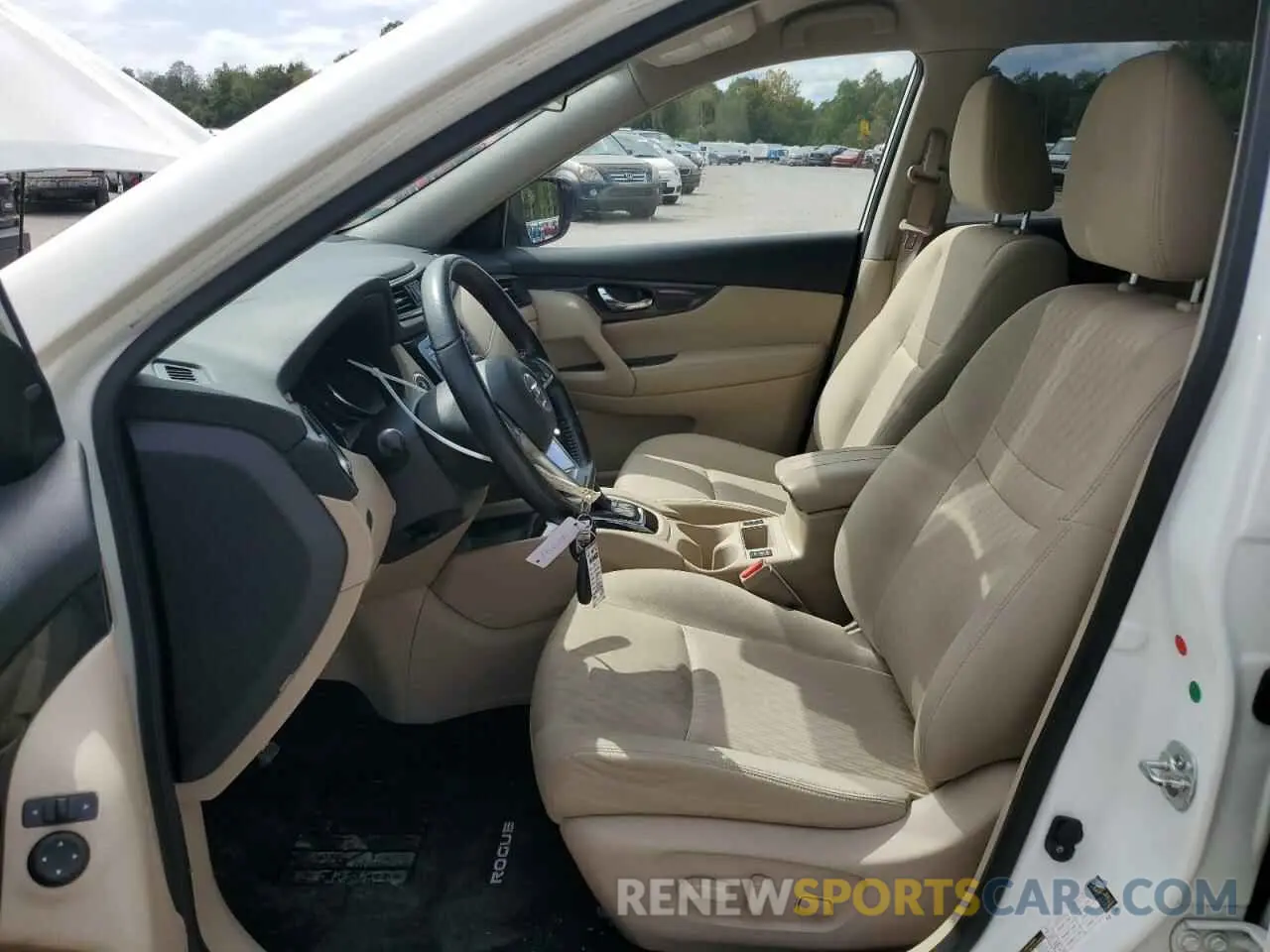 7 Photograph of a damaged car JN8AT2MV7LW136967 NISSAN ROGUE 2020