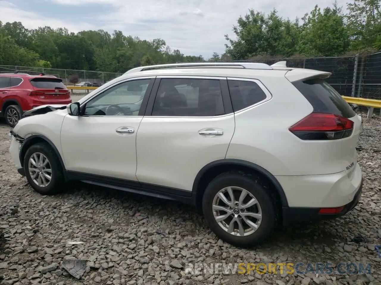2 Photograph of a damaged car JN8AT2MV8LW103573 NISSAN ROGUE 2020