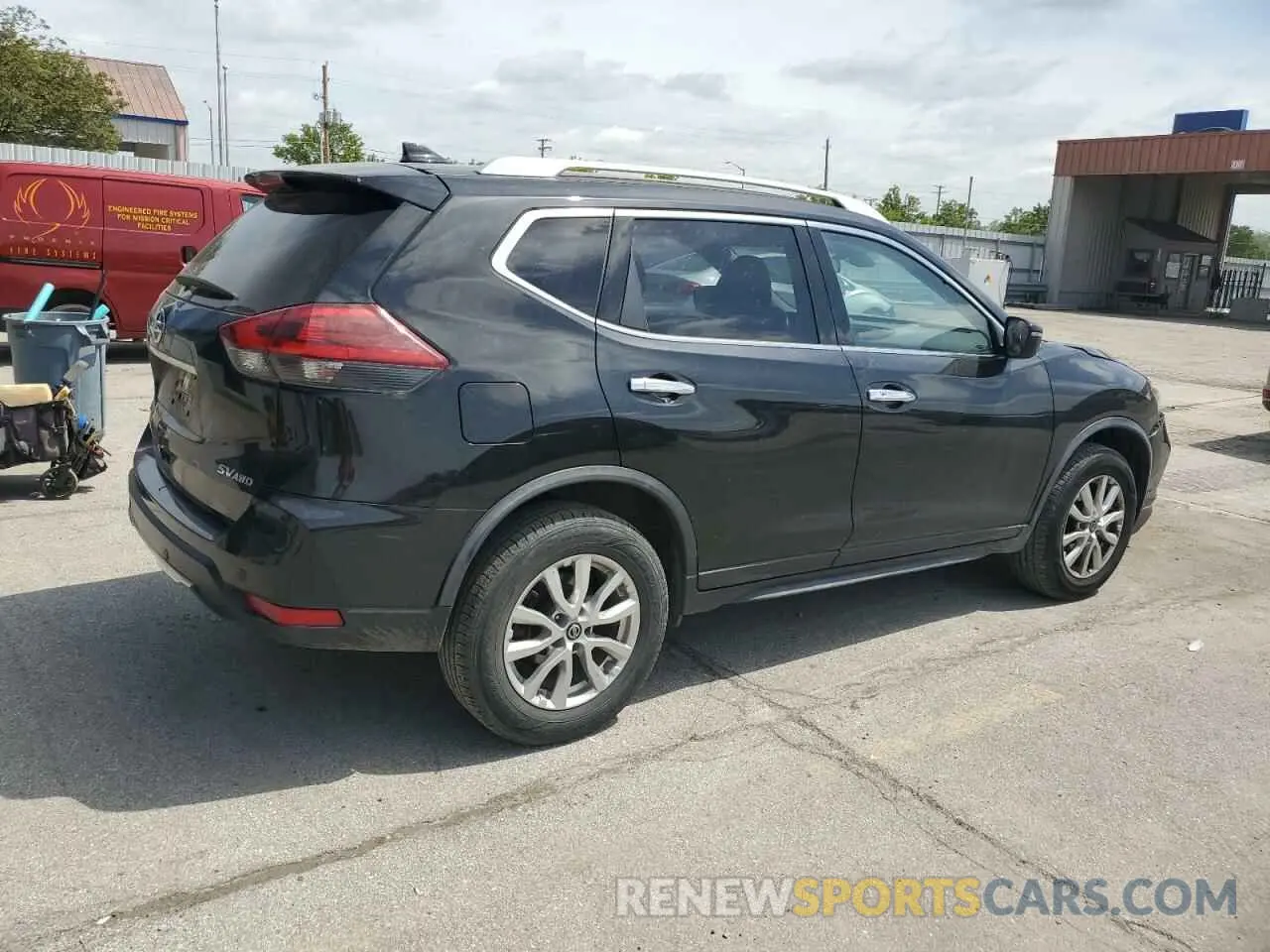 3 Photograph of a damaged car JN8AT2MV8LW104867 NISSAN ROGUE 2020