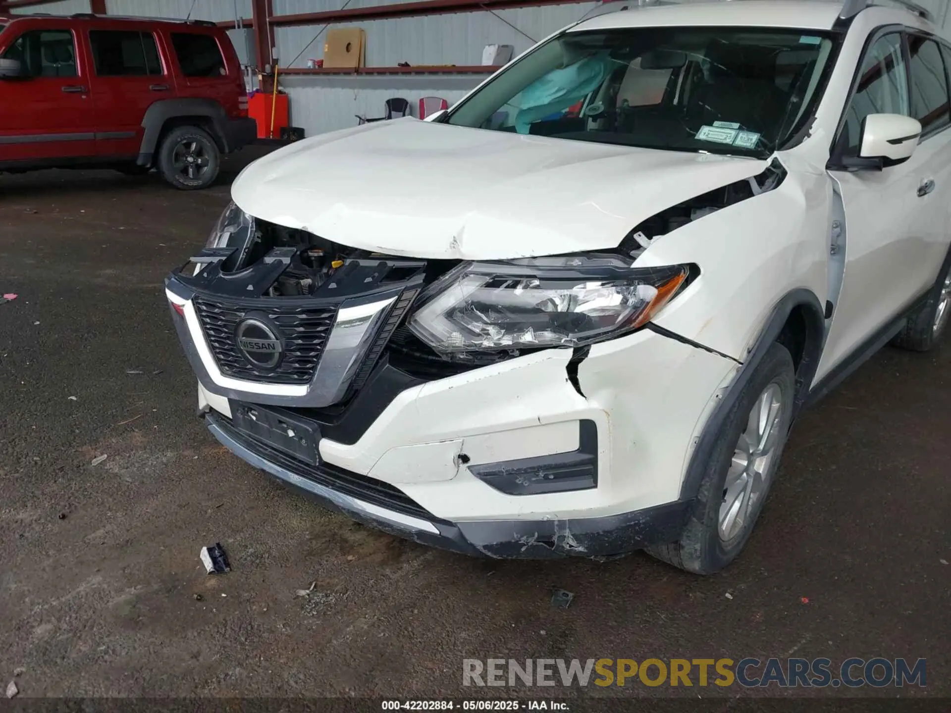 6 Photograph of a damaged car JN8AT2MV8LW119000 NISSAN ROGUE 2020