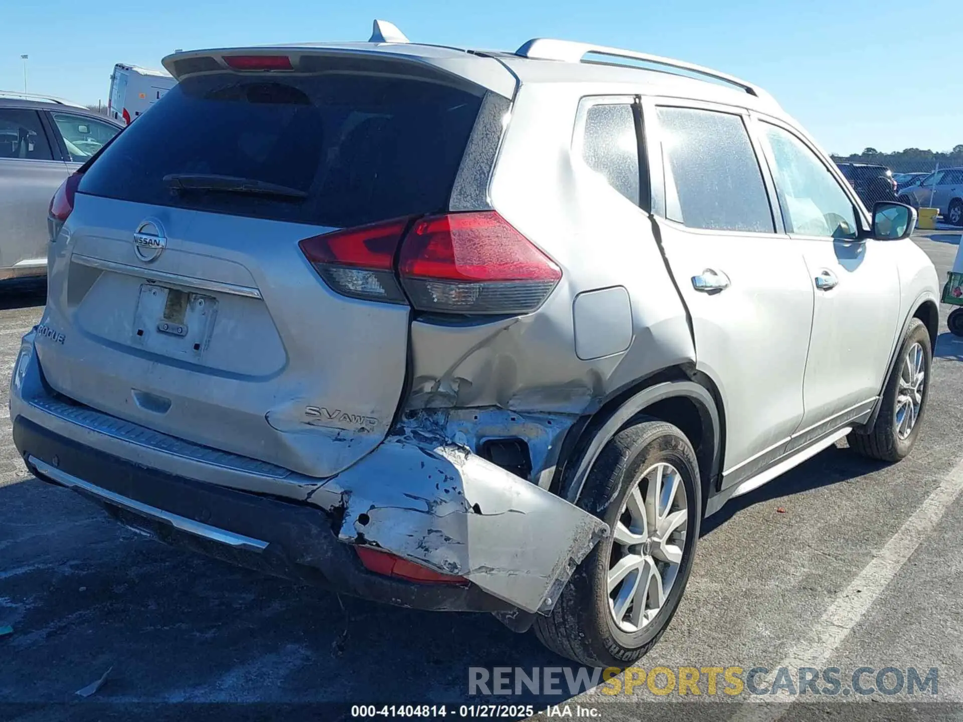 6 Photograph of a damaged car JN8AT2MV8LW122088 NISSAN ROGUE 2020