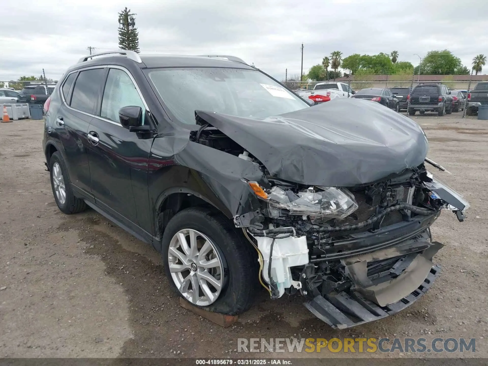 1 Photograph of a damaged car JN8AT2MV8LW122981 NISSAN ROGUE 2020