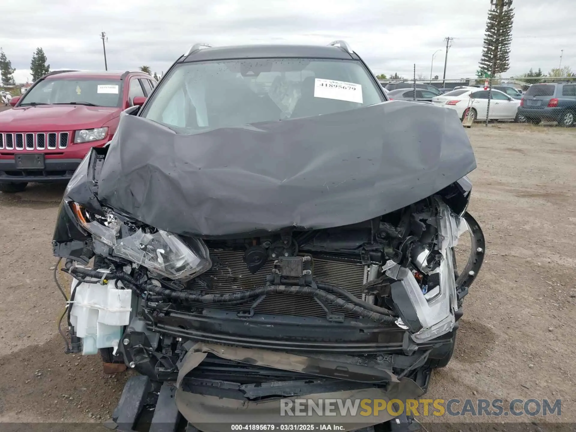 13 Photograph of a damaged car JN8AT2MV8LW122981 NISSAN ROGUE 2020