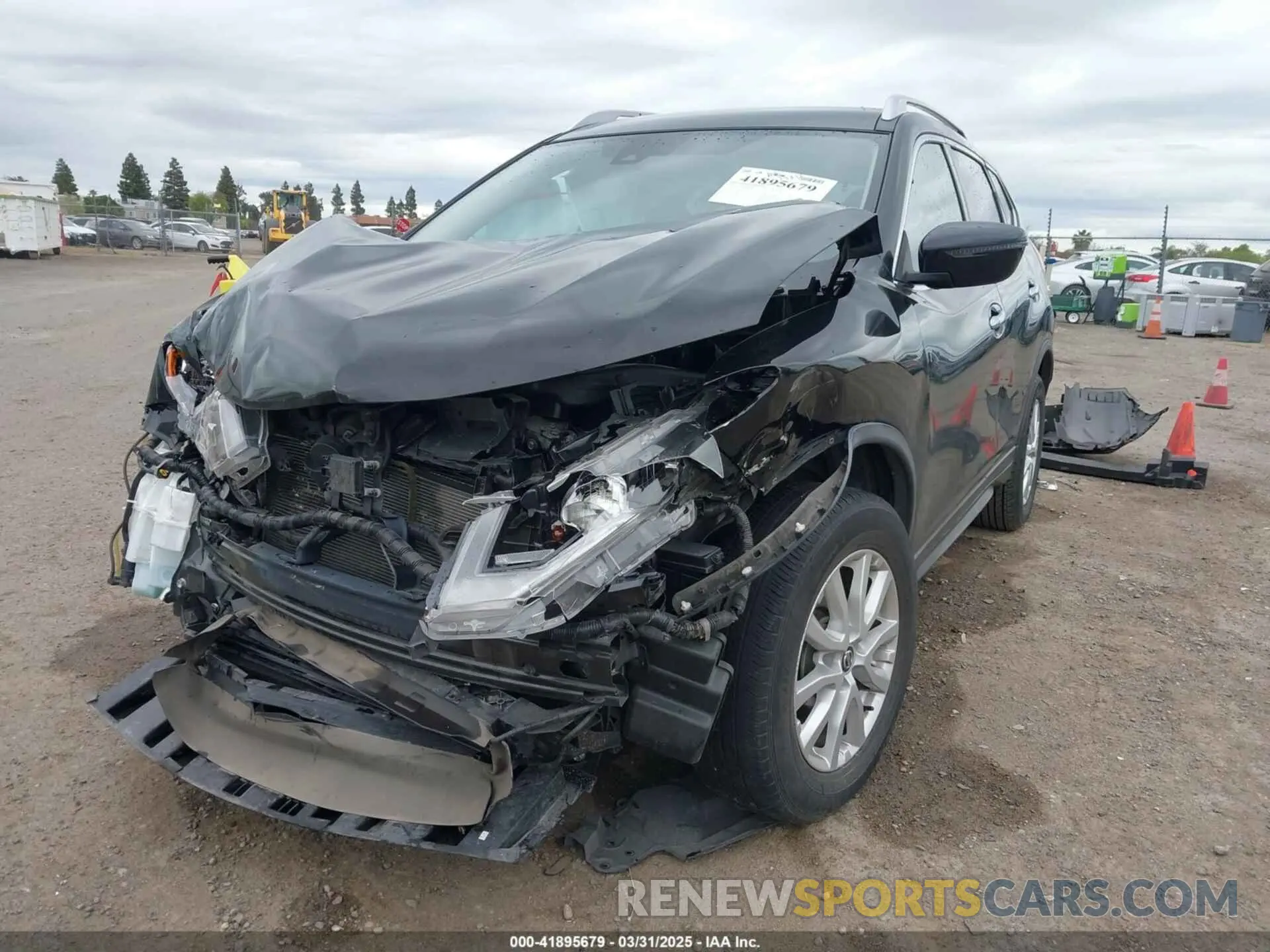 2 Photograph of a damaged car JN8AT2MV8LW122981 NISSAN ROGUE 2020