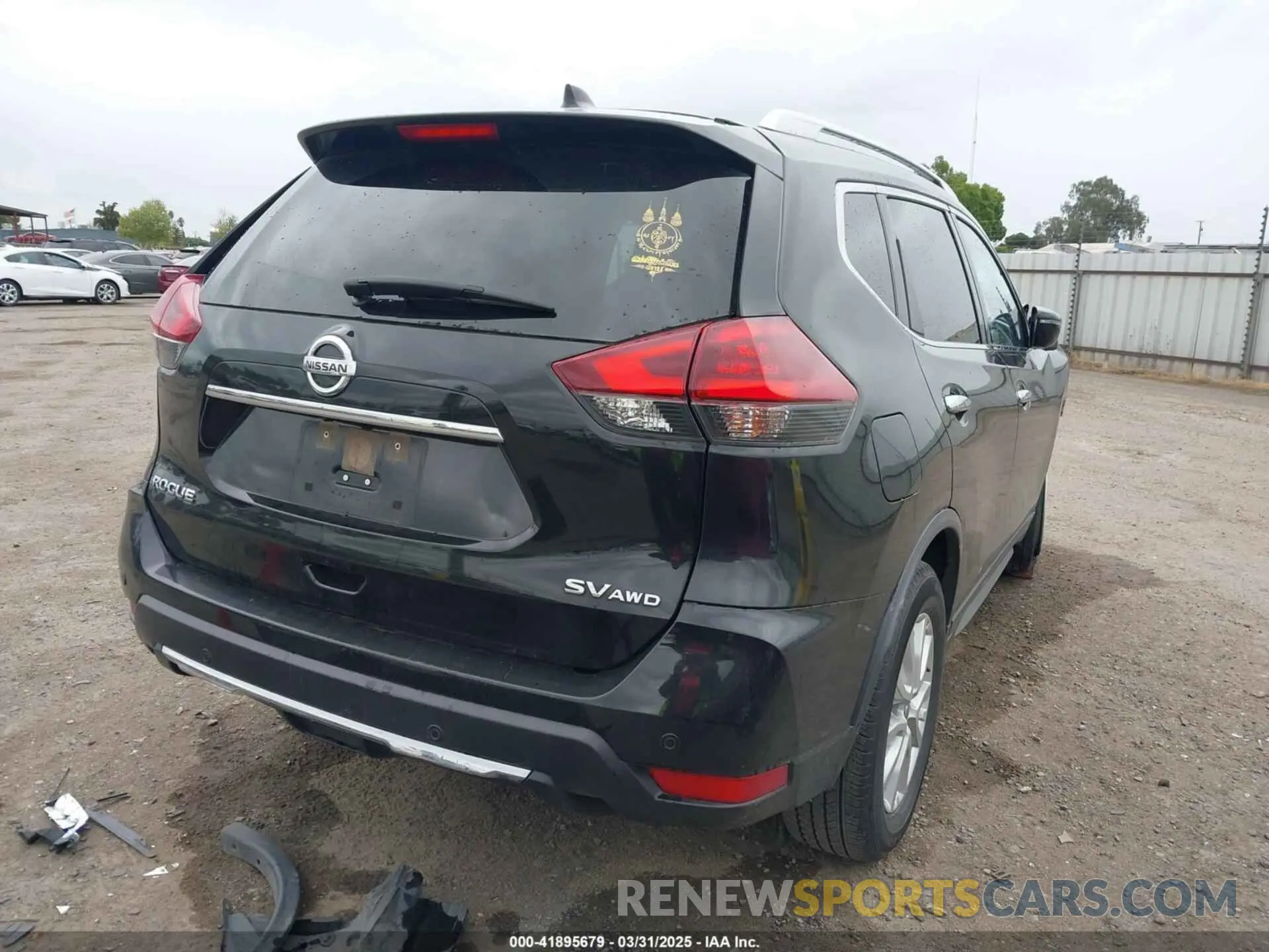 4 Photograph of a damaged car JN8AT2MV8LW122981 NISSAN ROGUE 2020