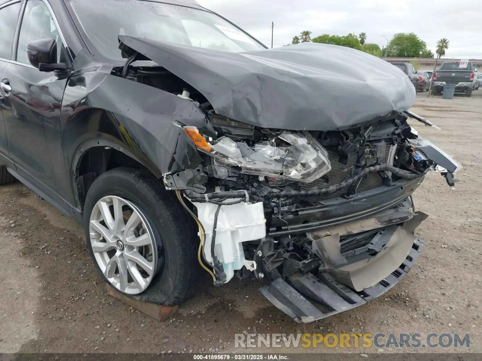 6 Photograph of a damaged car JN8AT2MV8LW122981 NISSAN ROGUE 2020