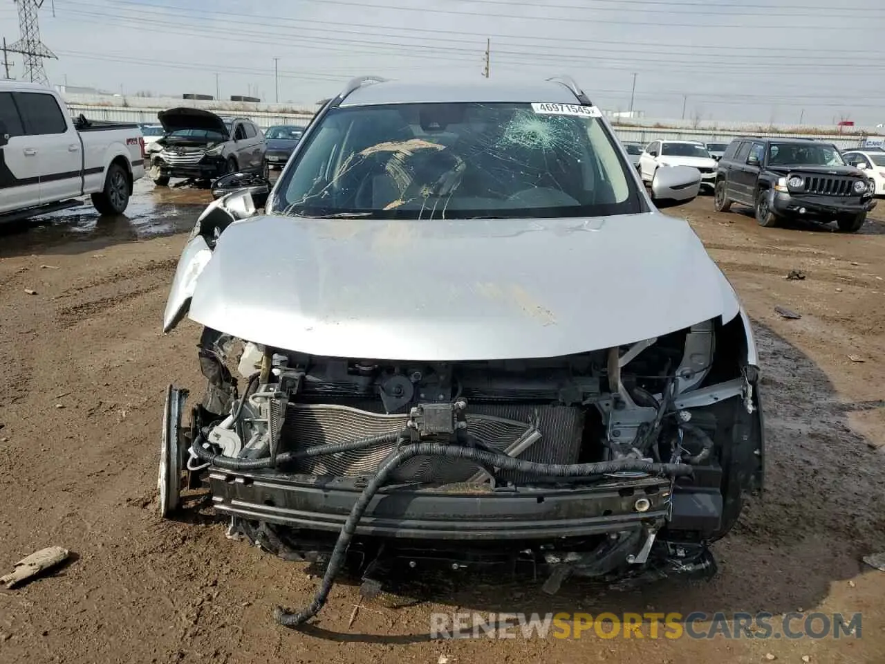 5 Photograph of a damaged car JN8AT2MV8LW139165 NISSAN ROGUE 2020