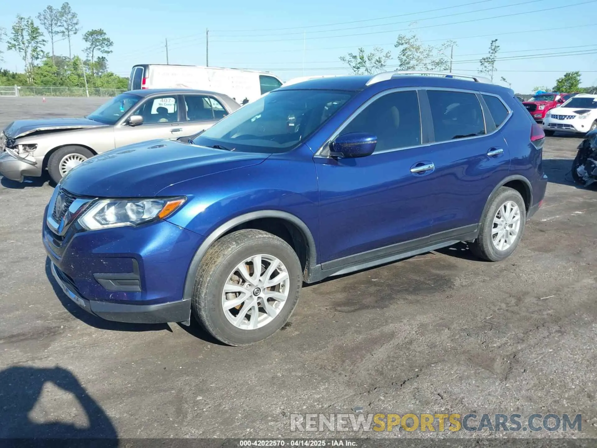 2 Photograph of a damaged car JN8AT2MV9LW104697 NISSAN ROGUE 2020