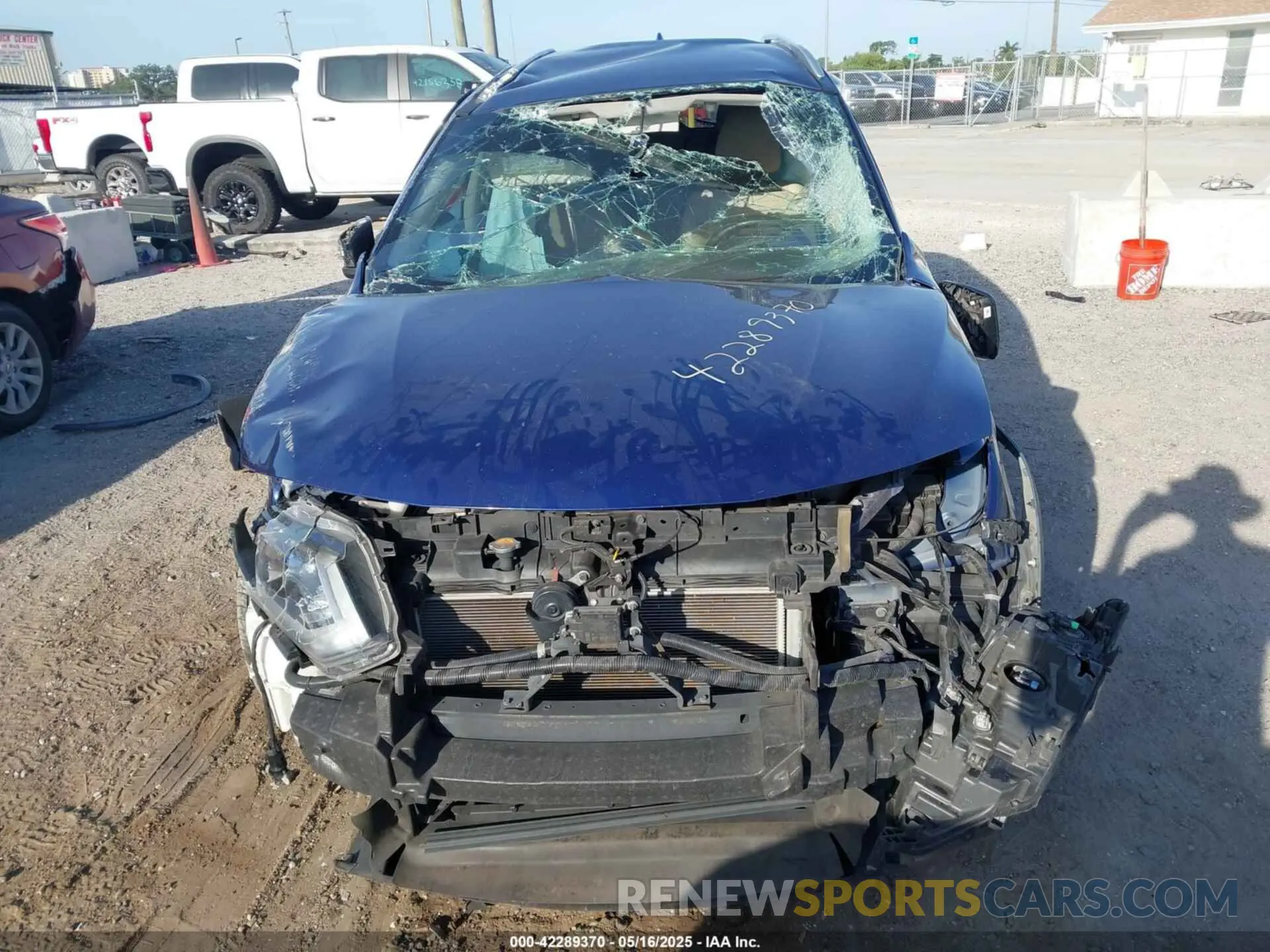 6 Photograph of a damaged car JN8AT2MV9LW104831 NISSAN ROGUE 2020