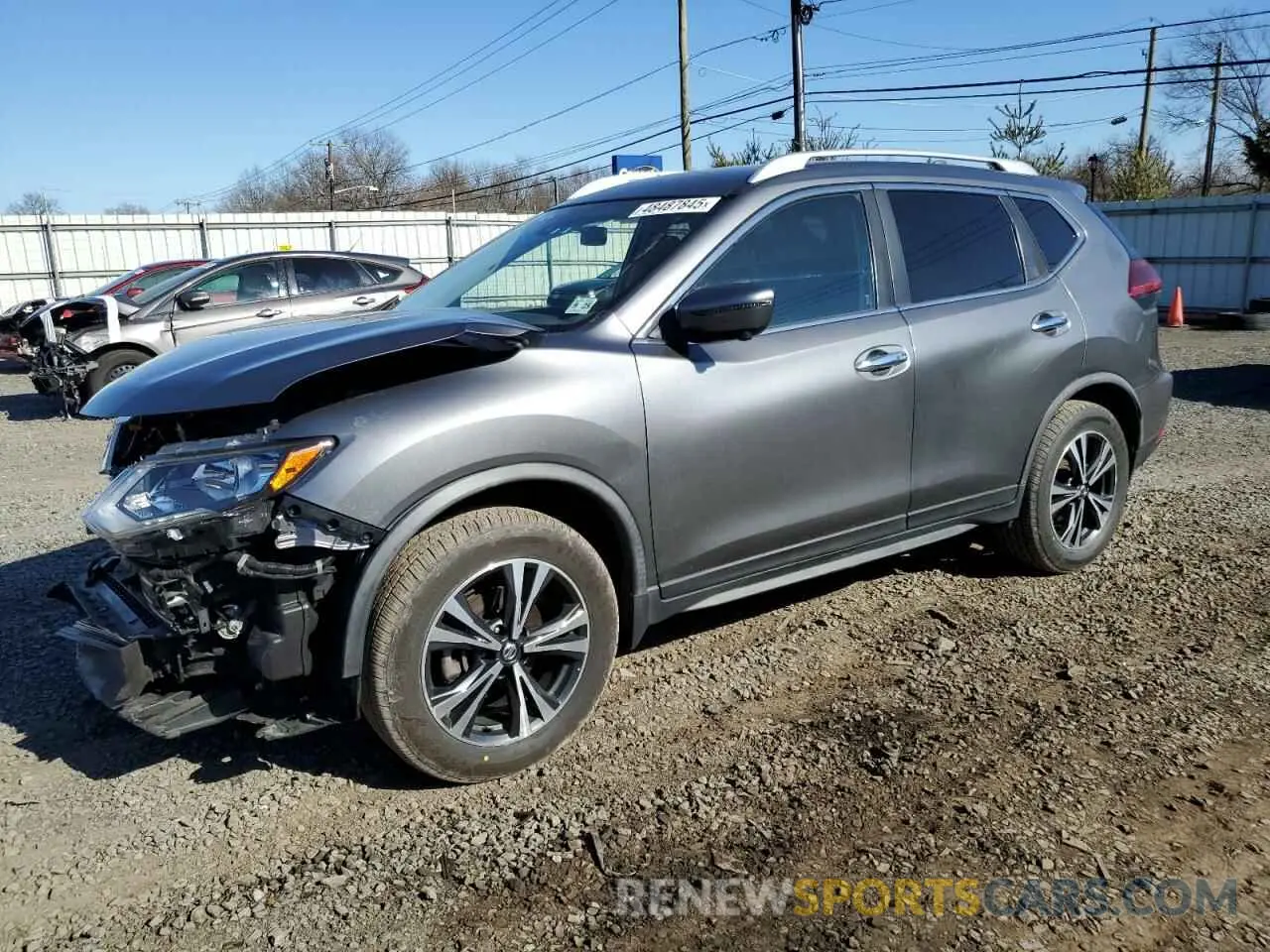 1 Photograph of a damaged car JN8AT2MV9LW122651 NISSAN ROGUE 2020
