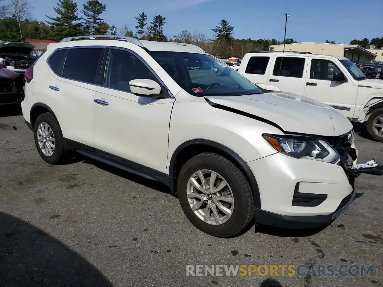 4 Photograph of a damaged car JN8AT2MV9LW134623 NISSAN ROGUE 2020