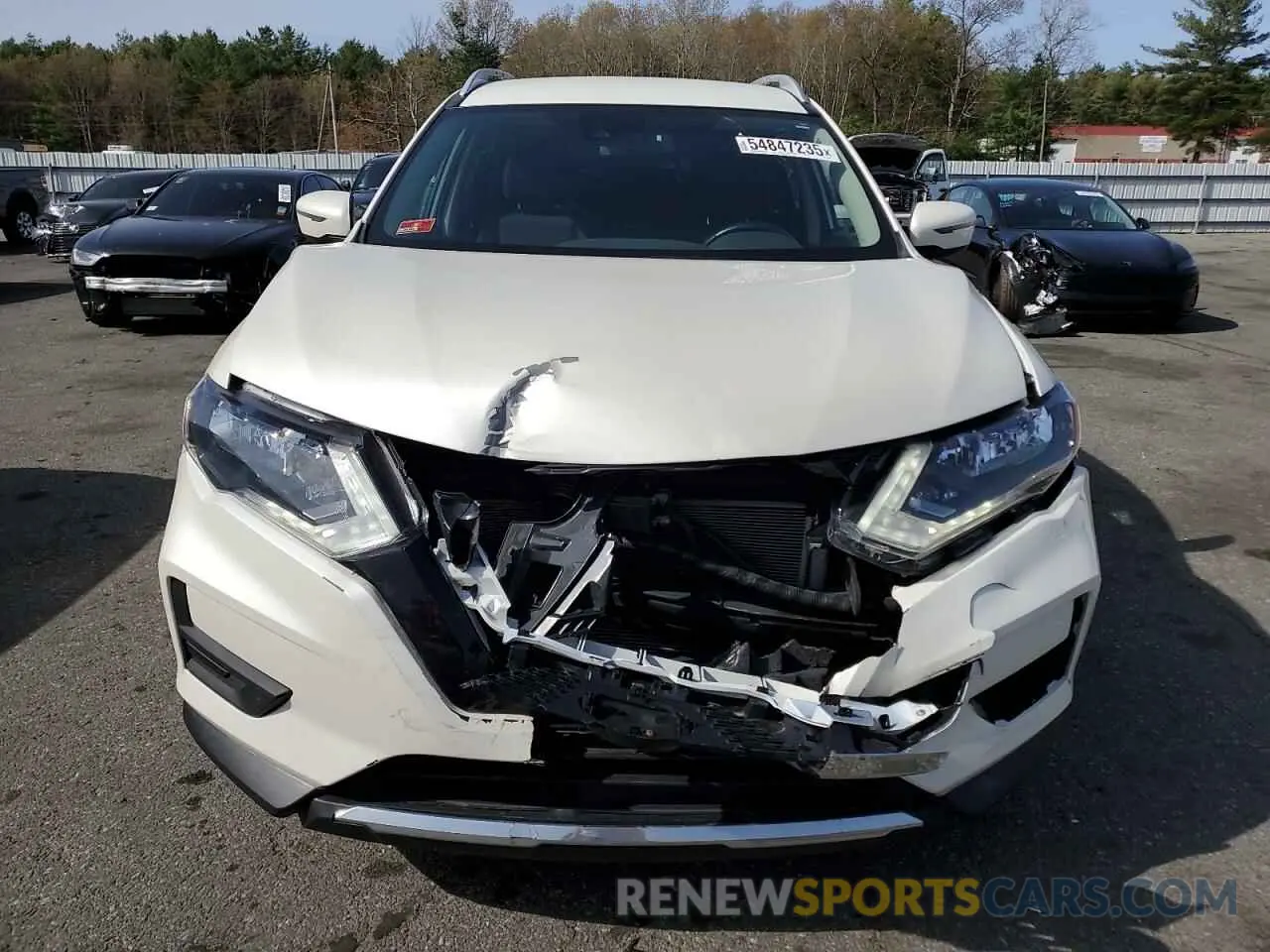 5 Photograph of a damaged car JN8AT2MV9LW134623 NISSAN ROGUE 2020