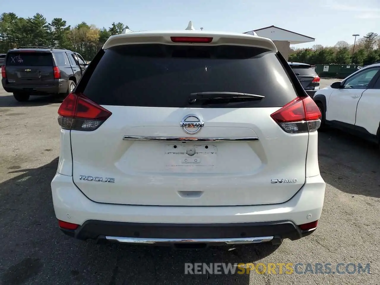 6 Photograph of a damaged car JN8AT2MV9LW134623 NISSAN ROGUE 2020