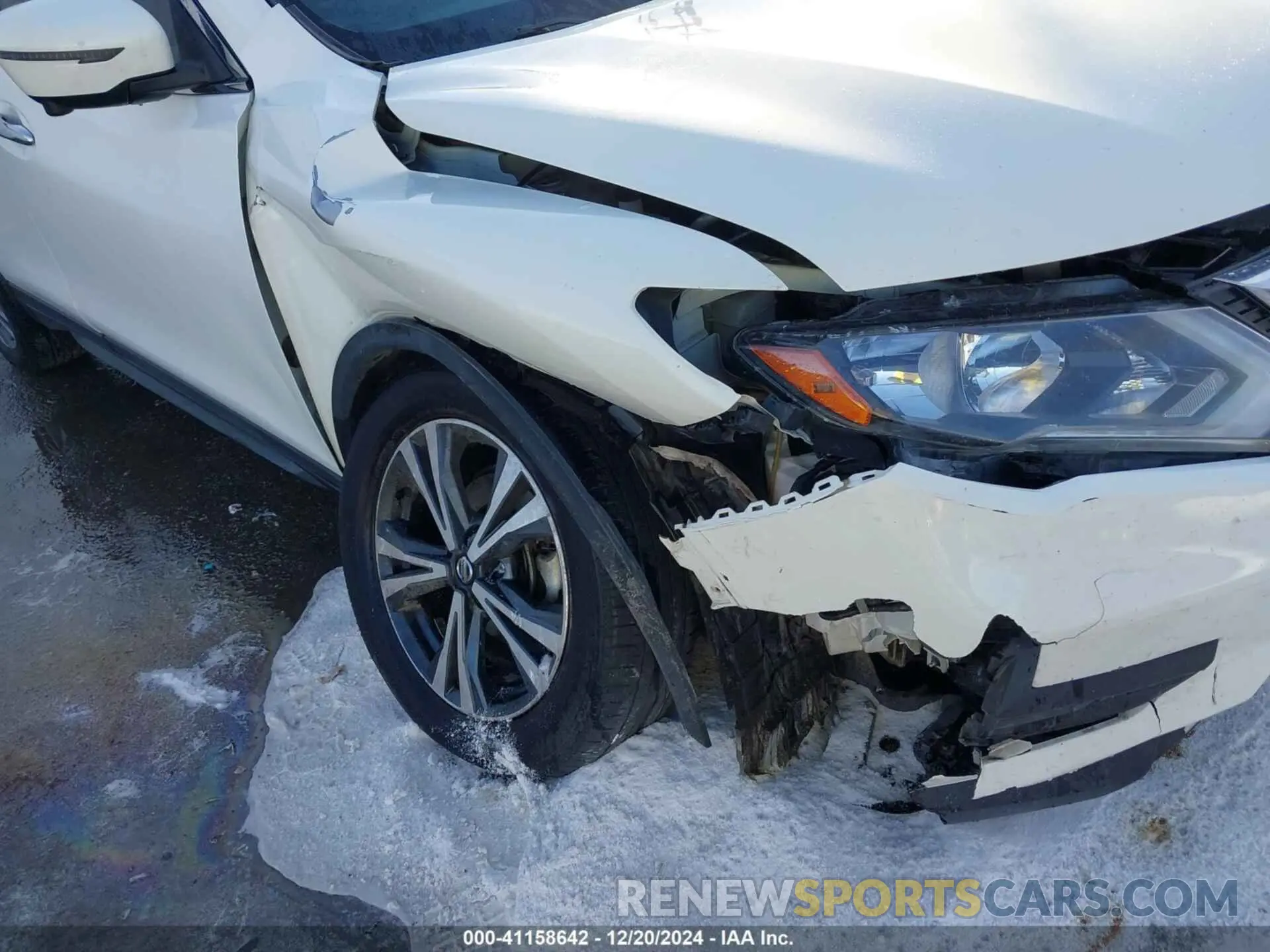 6 Photograph of a damaged car JN8AT2MV9LW138882 NISSAN ROGUE 2020