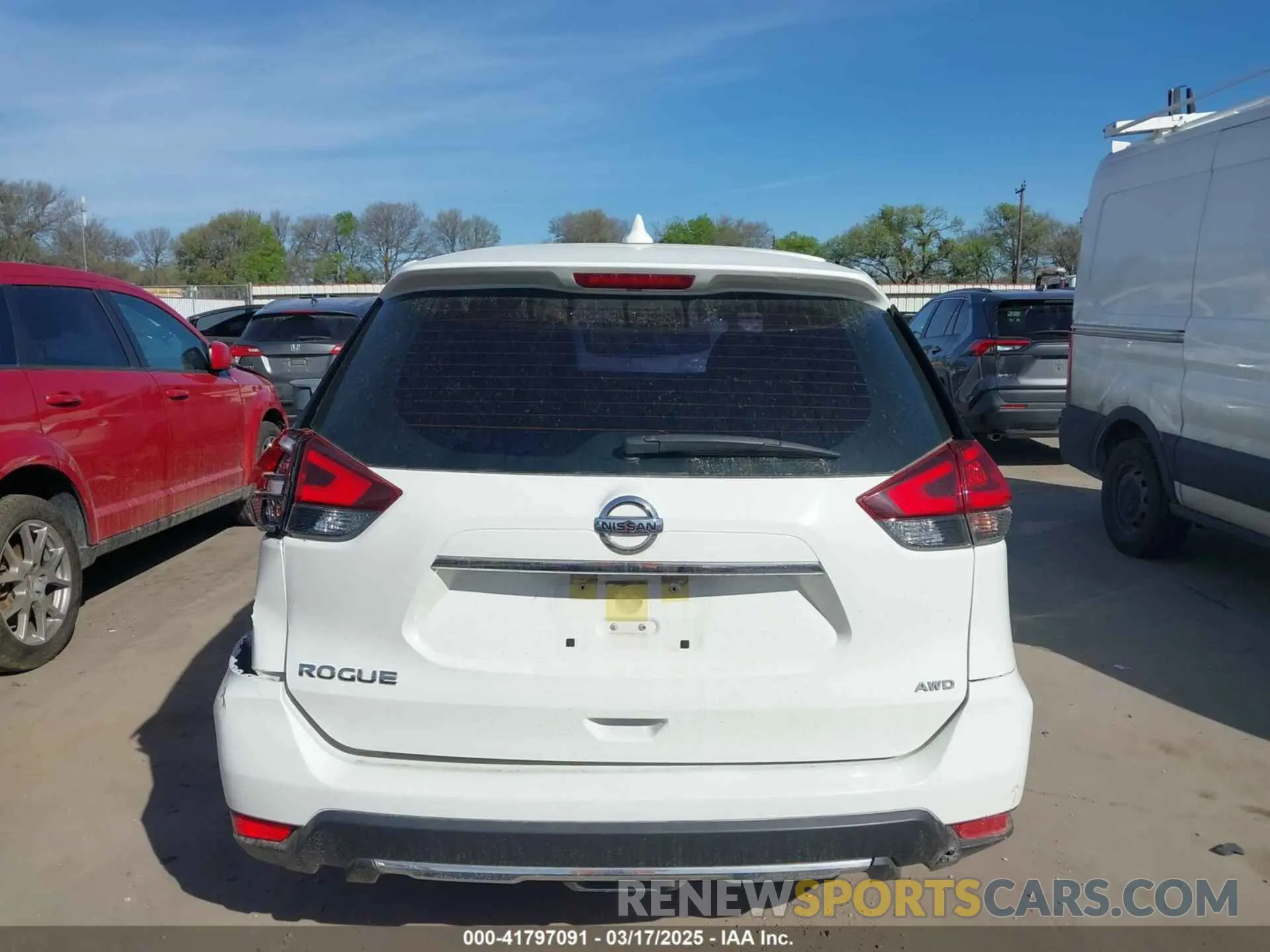 16 Photograph of a damaged car JN8AT2MV9LW139224 NISSAN ROGUE 2020