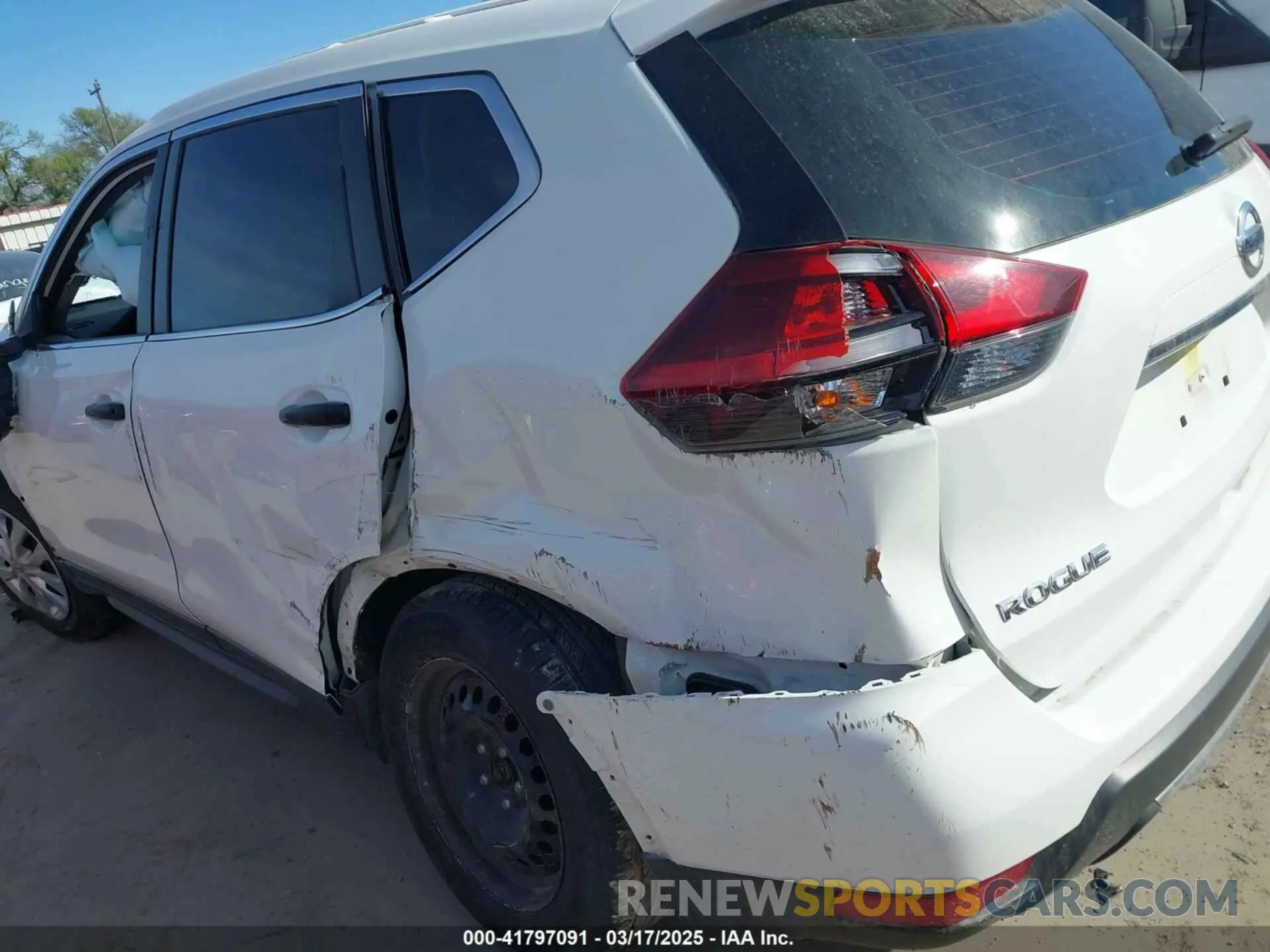 6 Photograph of a damaged car JN8AT2MV9LW139224 NISSAN ROGUE 2020
