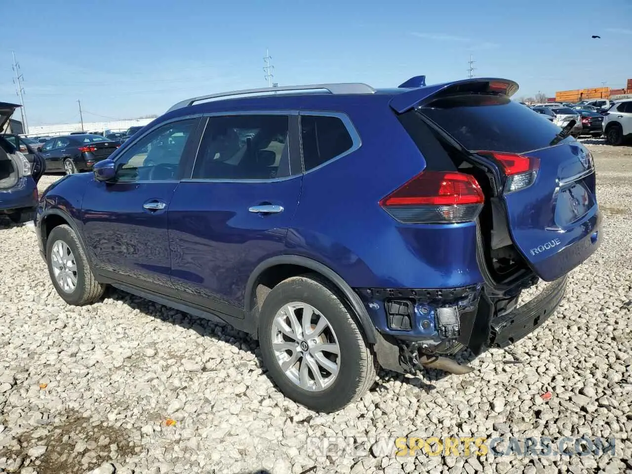 2 Photograph of a damaged car JN8AT2MV9LW142186 NISSAN ROGUE 2020