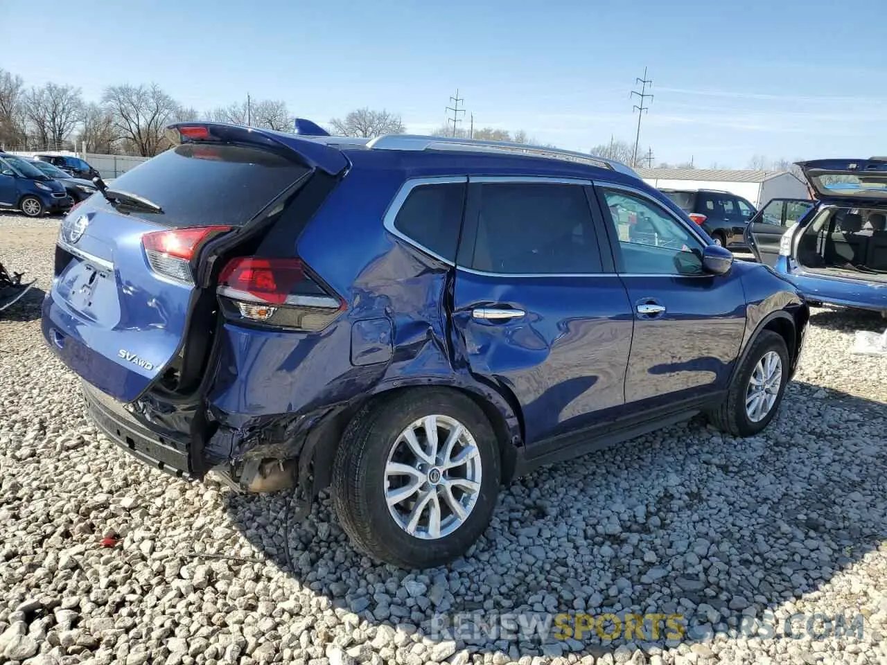 3 Photograph of a damaged car JN8AT2MV9LW142186 NISSAN ROGUE 2020