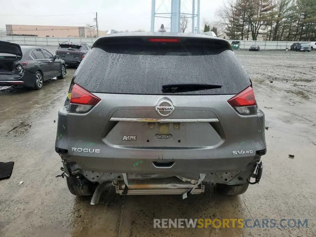 6 Photograph of a damaged car JN8AT2MV9LW144682 NISSAN ROGUE 2020