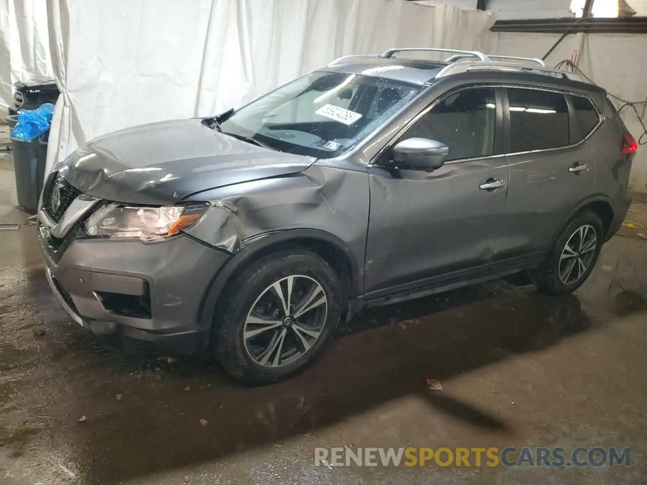 1 Photograph of a damaged car JN8AT2MVXLW101808 NISSAN ROGUE 2020