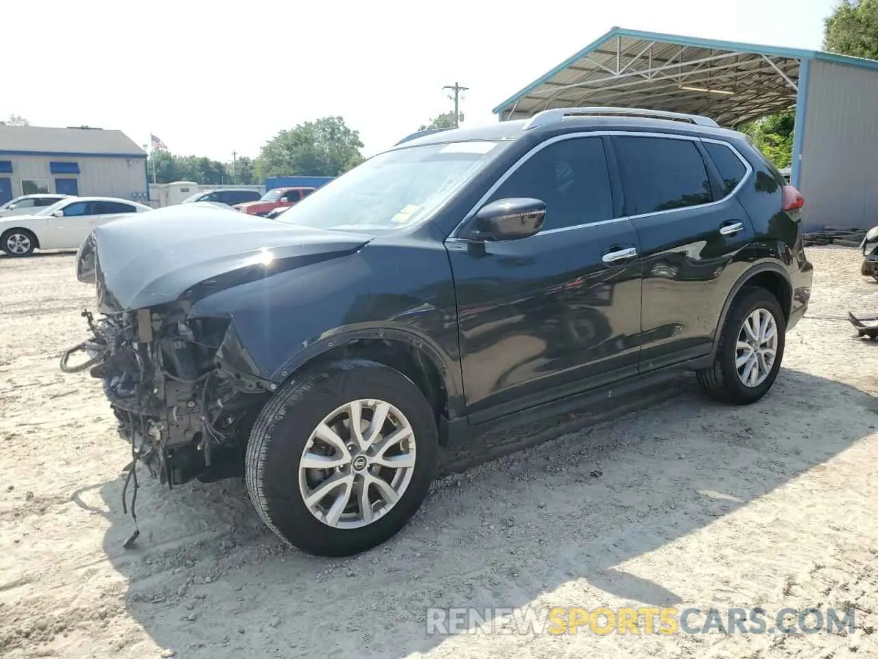 1 Photograph of a damaged car JN8AT2MVXLW106166 NISSAN ROGUE 2020