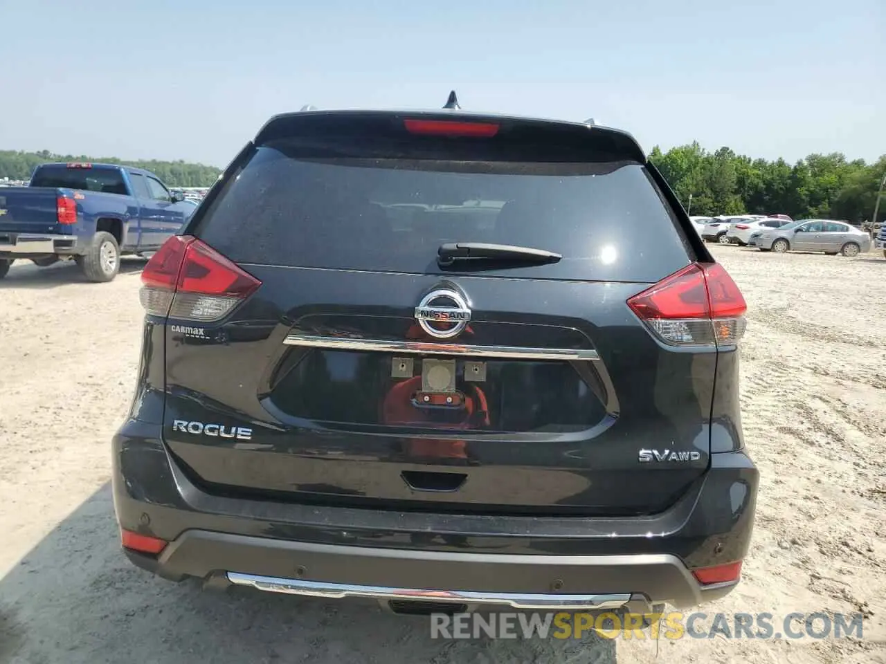 6 Photograph of a damaged car JN8AT2MVXLW106166 NISSAN ROGUE 2020