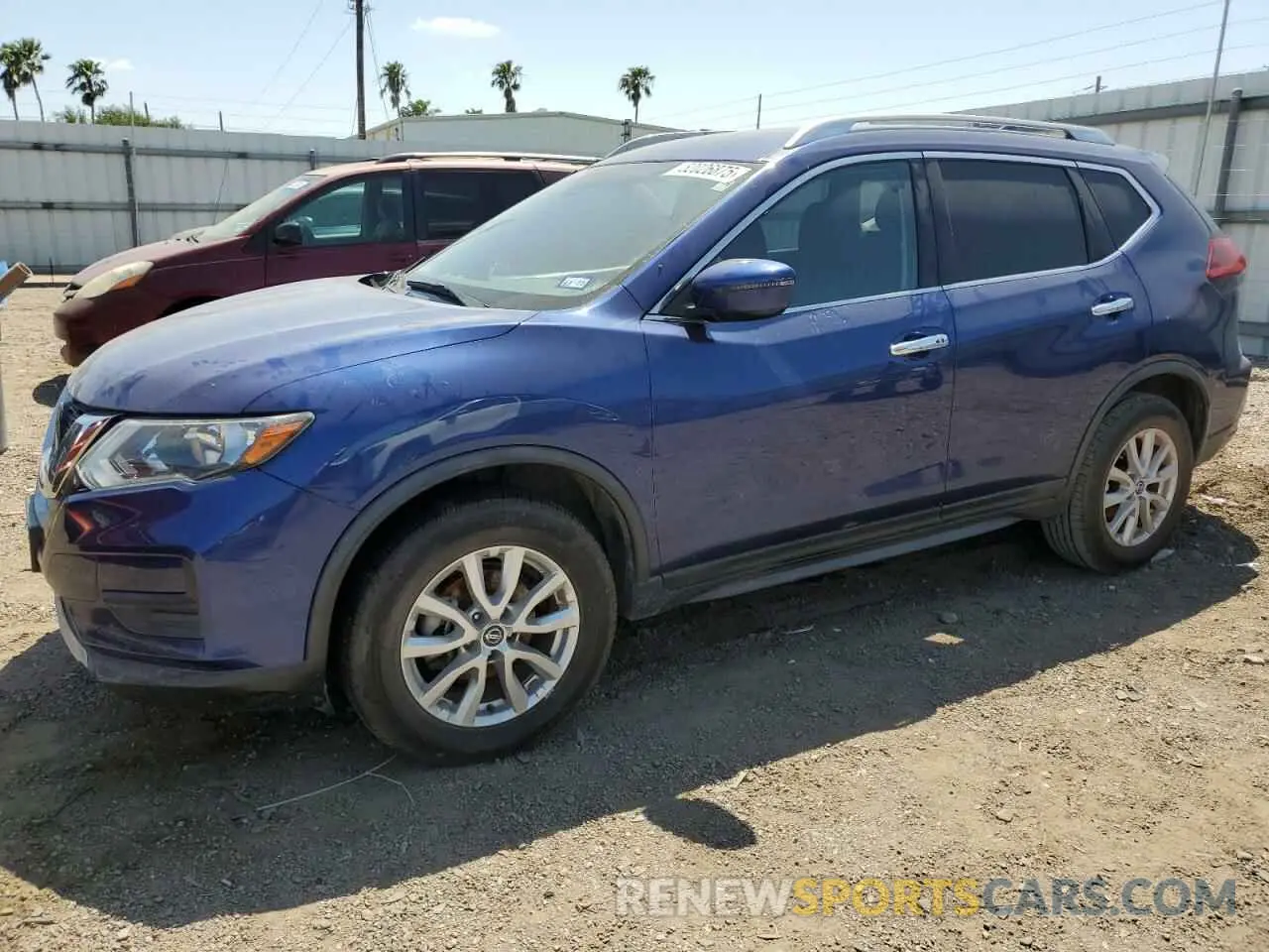 1 Photograph of a damaged car JN8AT2MVXLW106720 NISSAN ROGUE 2020