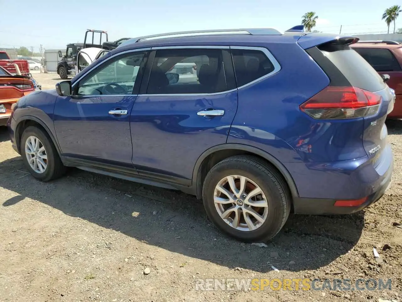 2 Photograph of a damaged car JN8AT2MVXLW106720 NISSAN ROGUE 2020