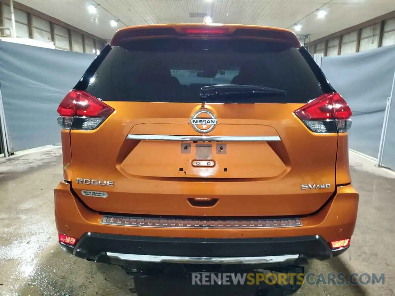 6 Photograph of a damaged car JN8AT2MVXLW110699 NISSAN ROGUE 2020