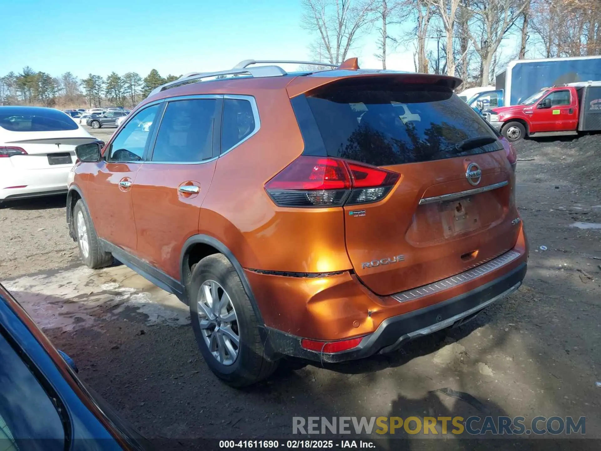 14 Photograph of a damaged car JN8AT2MVXLW111657 NISSAN ROGUE 2020